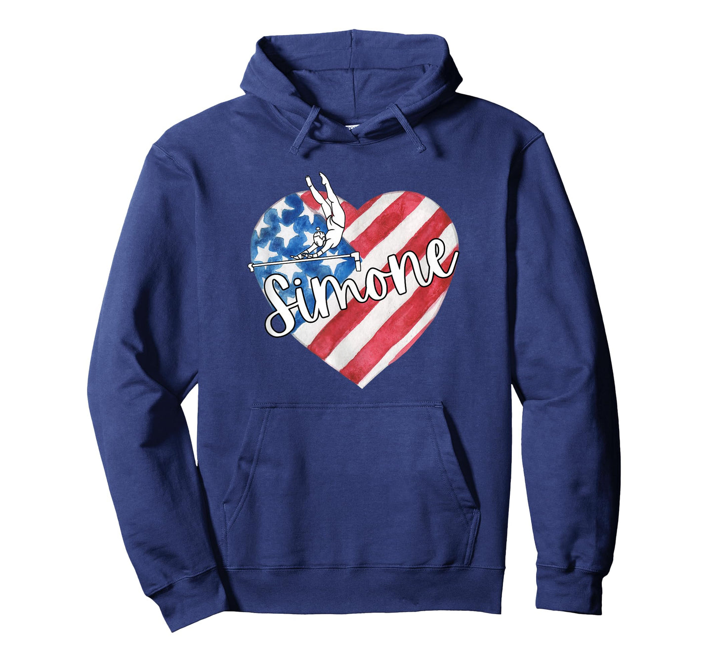 Simone T American Flag Swappable For Men and Women T-Shirt