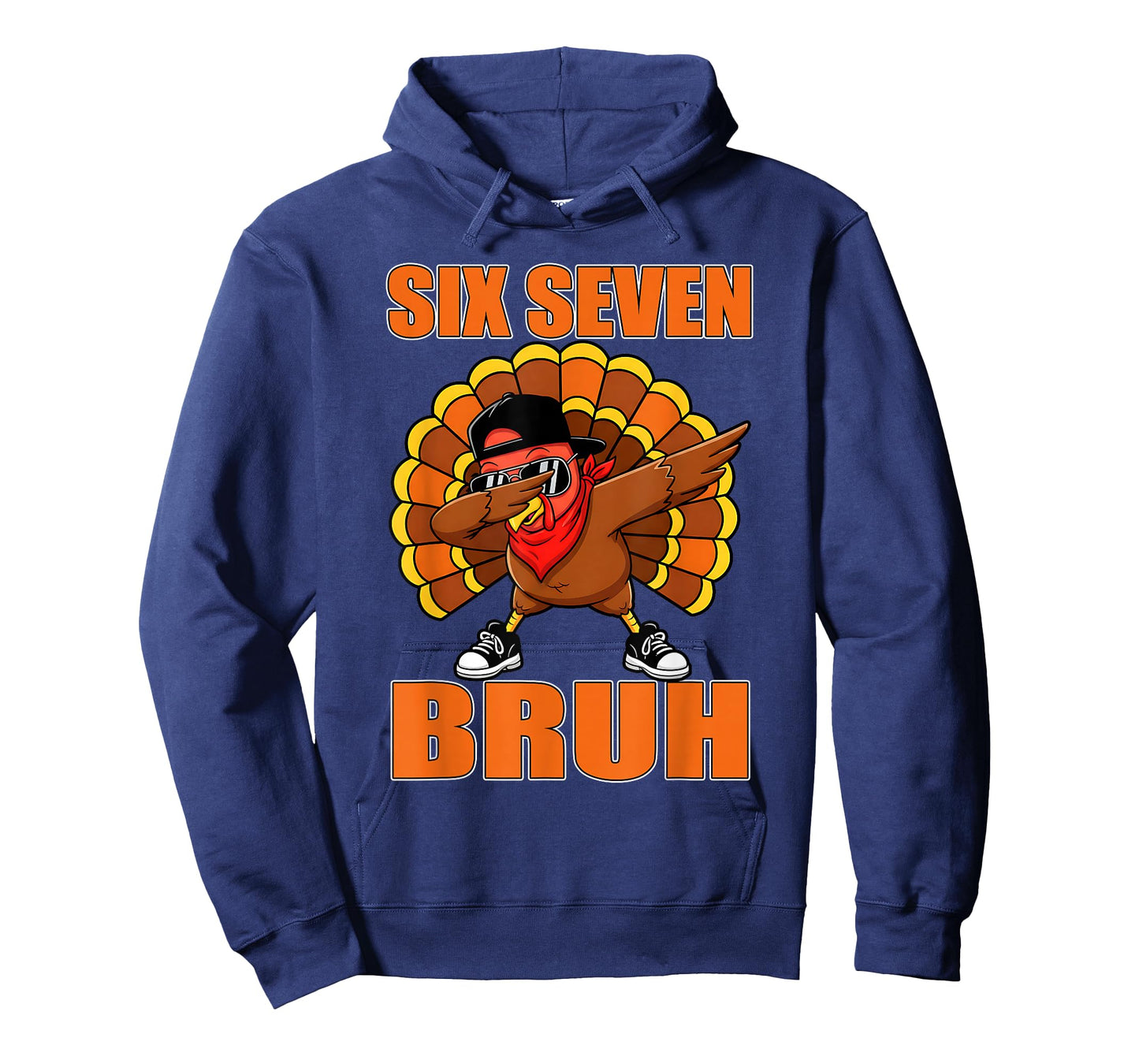 Six Seven 67 Turkey Dabbing 6 7 Thanksgiving Men Boys Kids T-Shirt