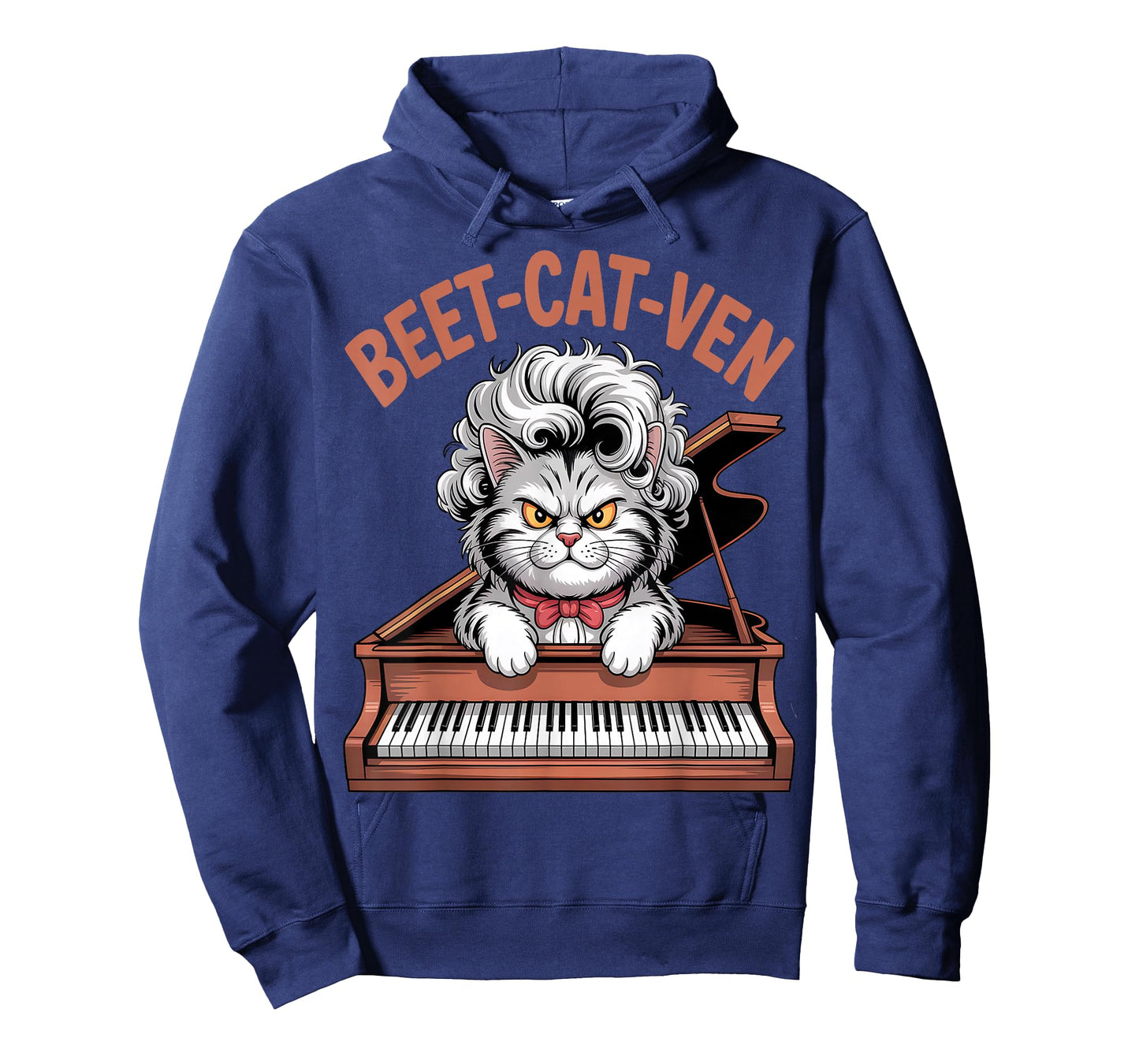 Funny Beethoven Cat Pun Beet-Cat-Ven Piano T-Shirt