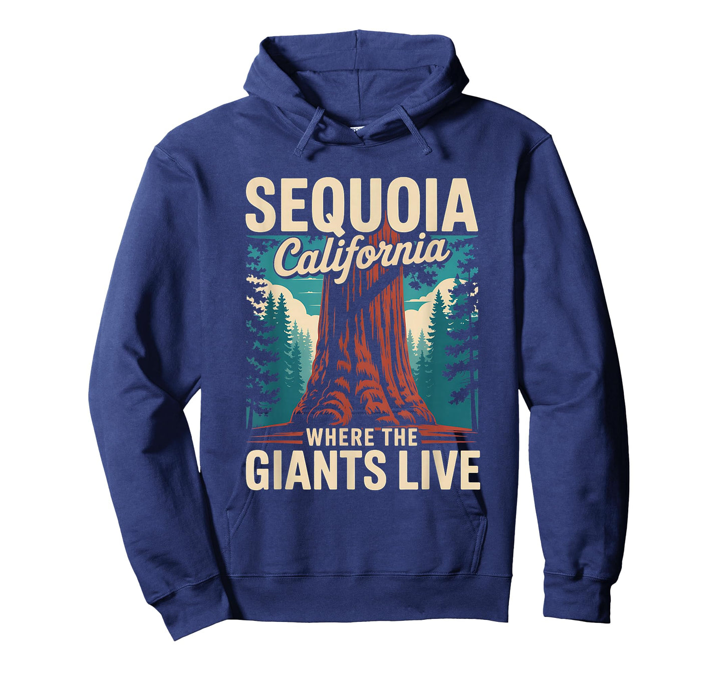 Sequoia National Park California Giant Tree Outdoors T-Shirt