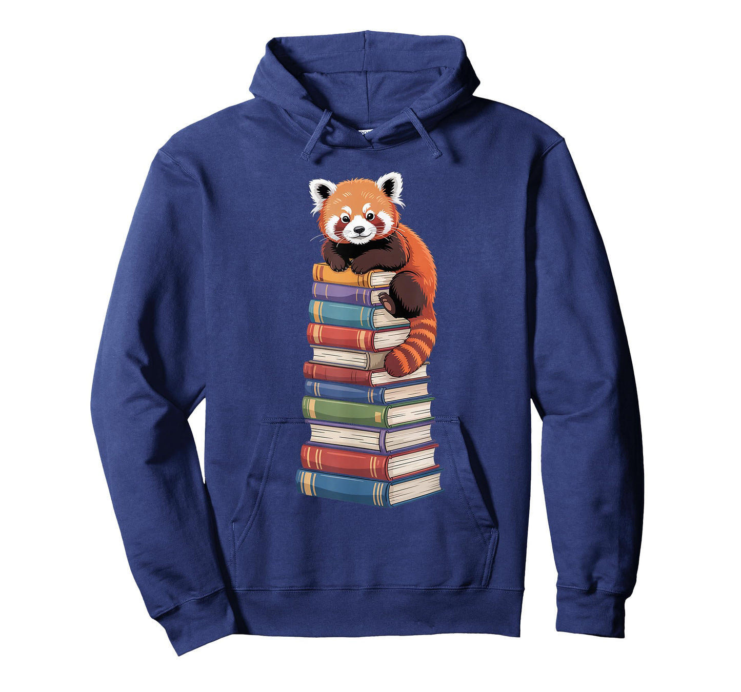 Red Panda Book Lover Reading Bookworm Cute Boys Girls Kids T-Shirt