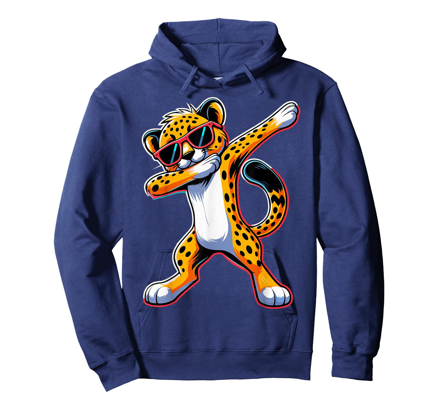 Dabbing Cheetah Sunglasses Animal Cheetahs T-Shirt