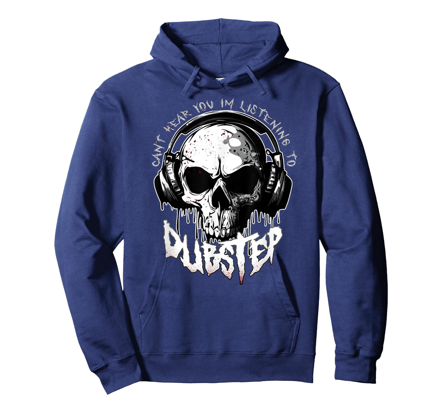 CANT HEAR YOU I'M LISTENING TO DUBSTEP Funny EDM Rave Riddim T-Shirt