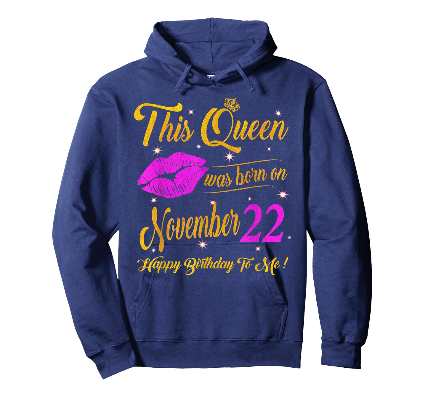 This Queen Was Born On November 22 Birthday Gift High Heels T-Shirt