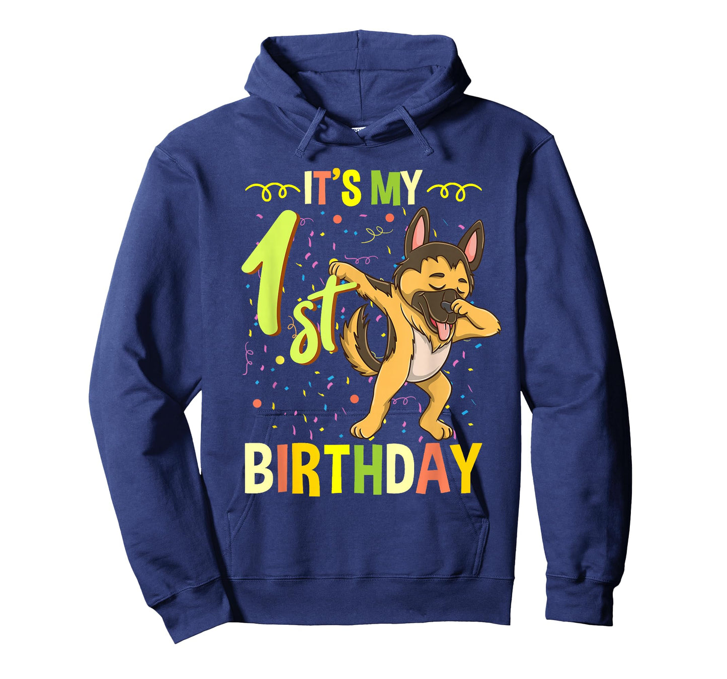 Its My 1st Birthday Dabbing German Shepherd T-Shirt