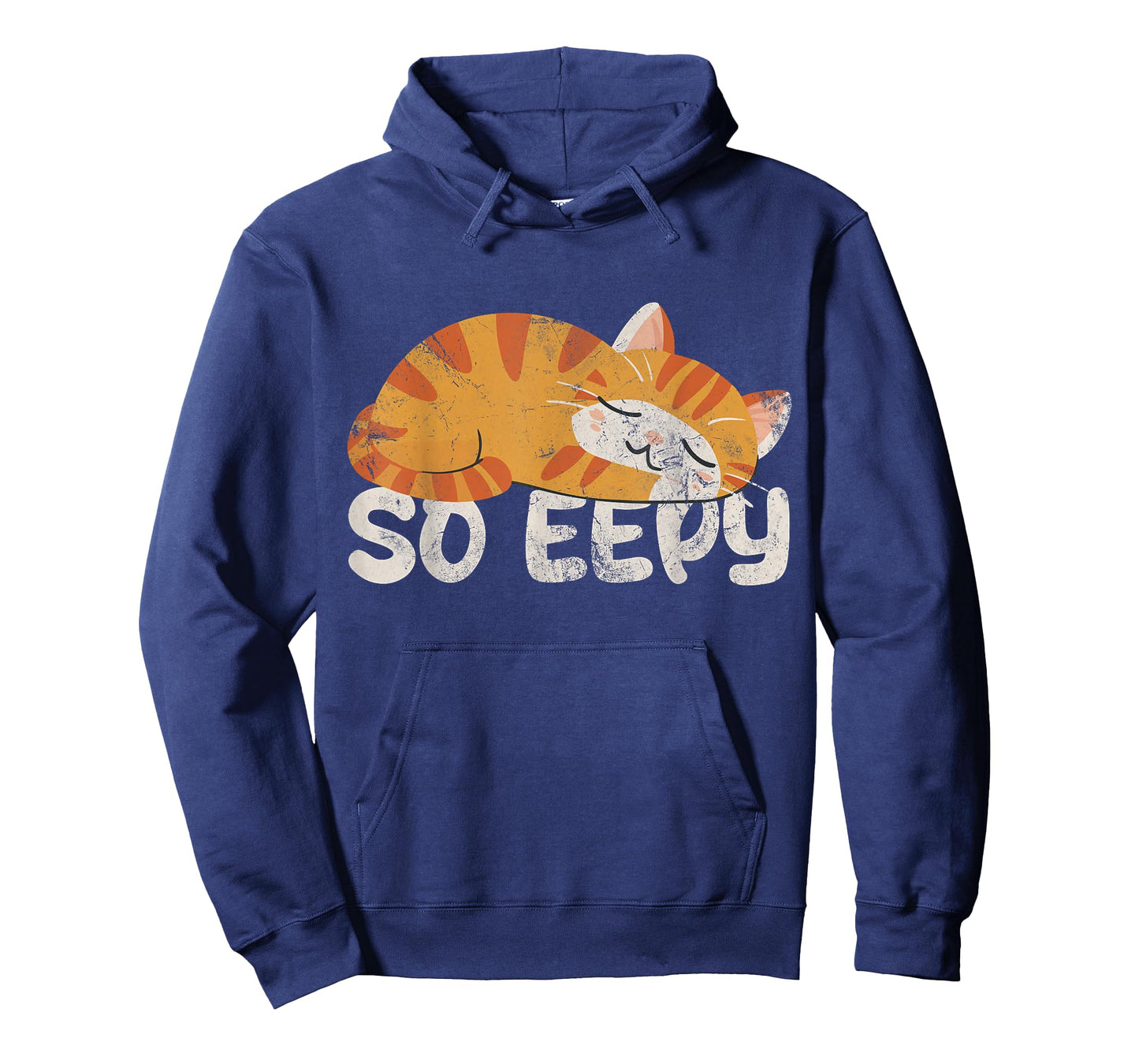 So Eepy Cat Sleepy Funny Cat Meme Kitten Grunge Men Women Kids T-Shirt
