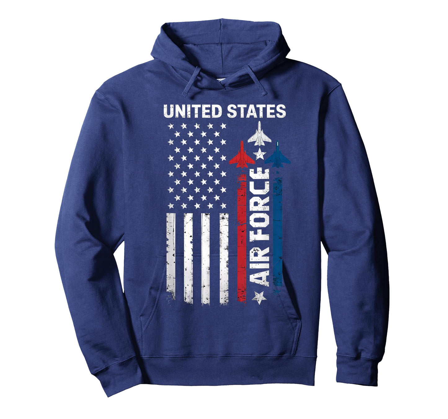 United States Air Force American USA Flag July 4th Patriotic T-Shirt