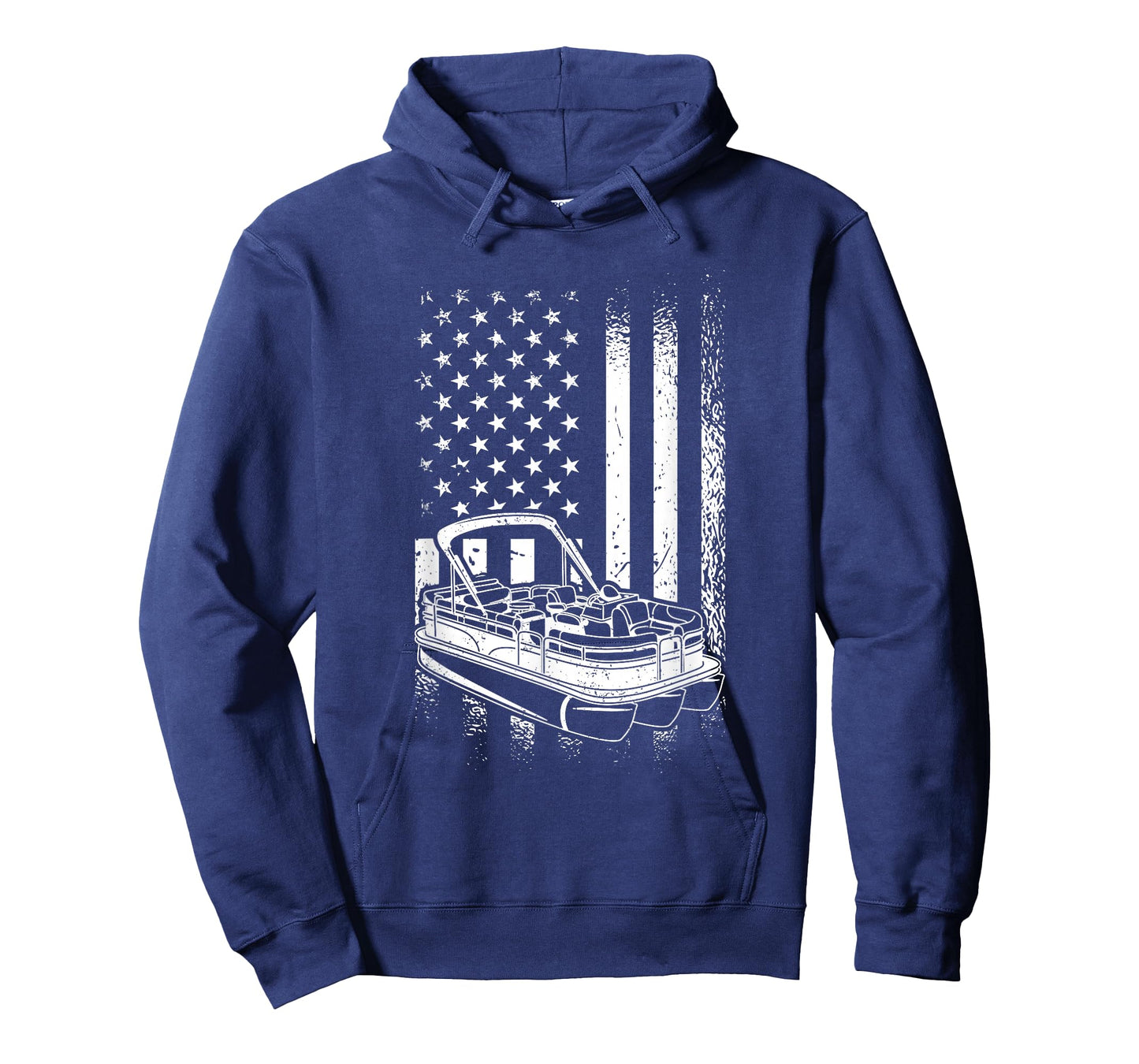 Tritoon Boat Boating - American Tritoon Captain T-Shirt