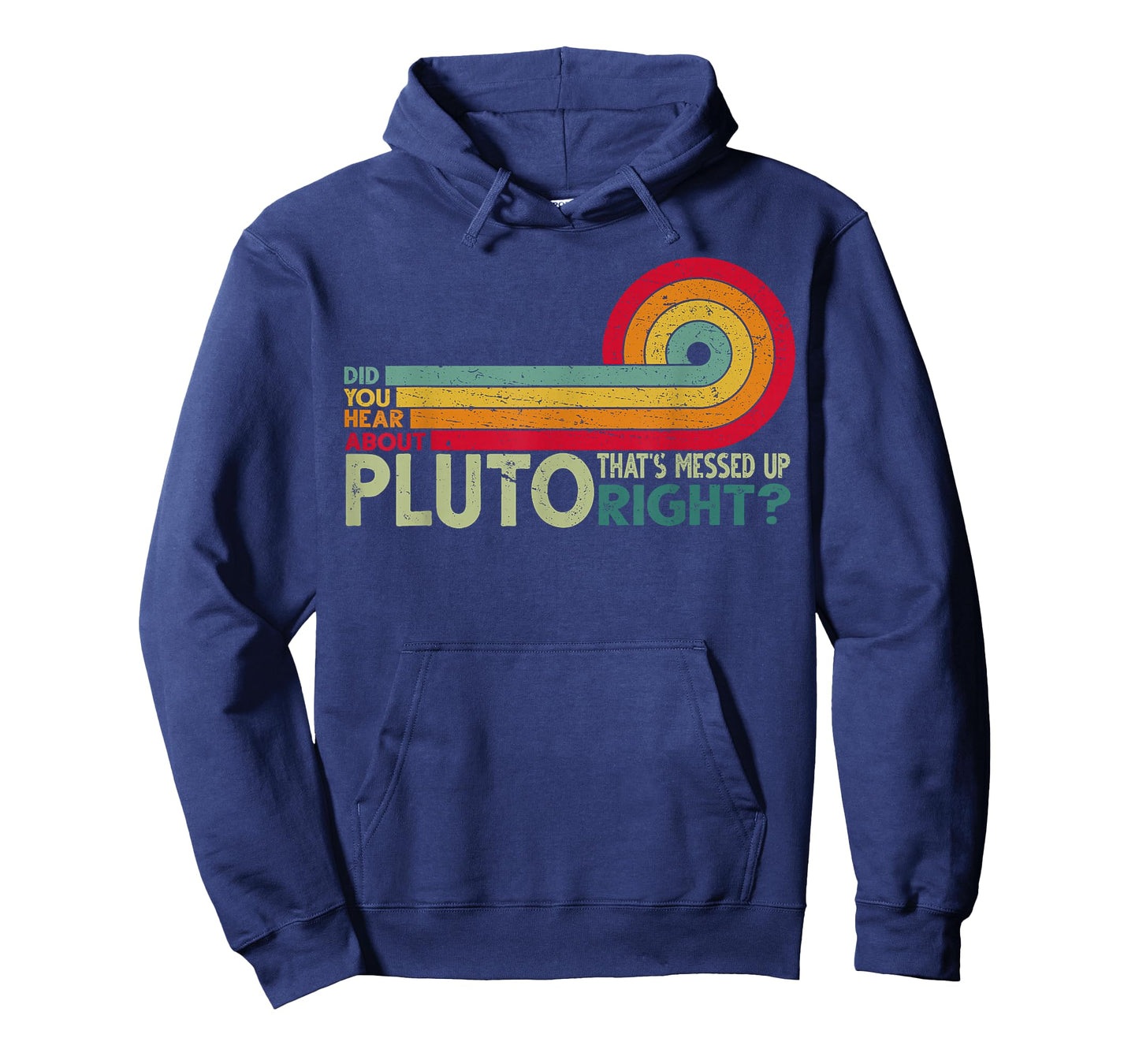 DId you hear about pluto? Retro Funny Science T-Shirt