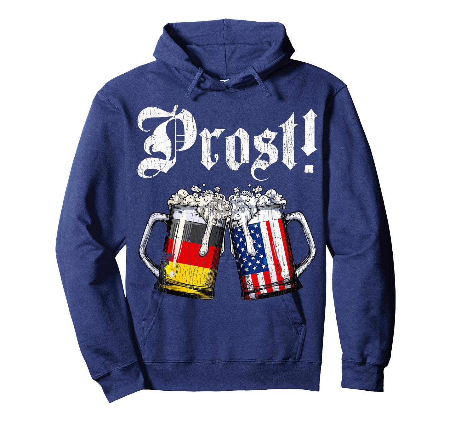 Prost Beer German American Flag Oktoberfest Men Women Mug T-Shirt