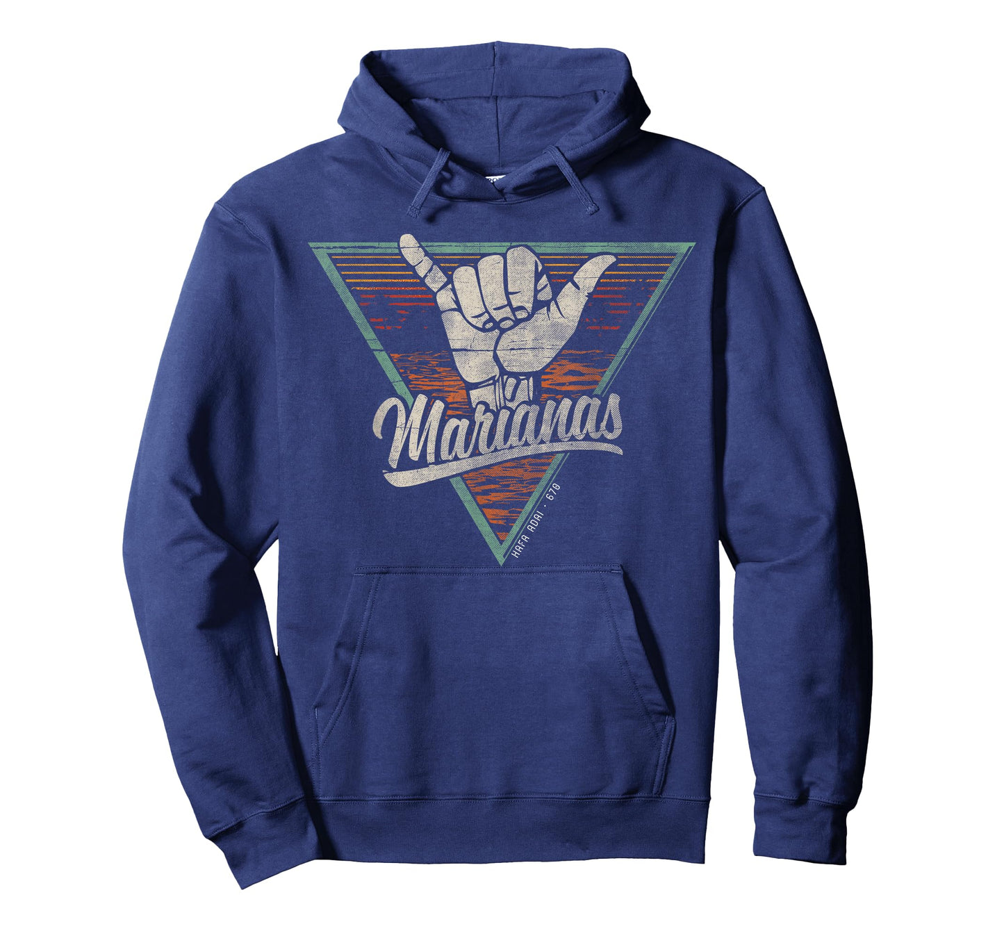Retro Shaka Marianas Shirt - CNMI tshirt T-Shirt