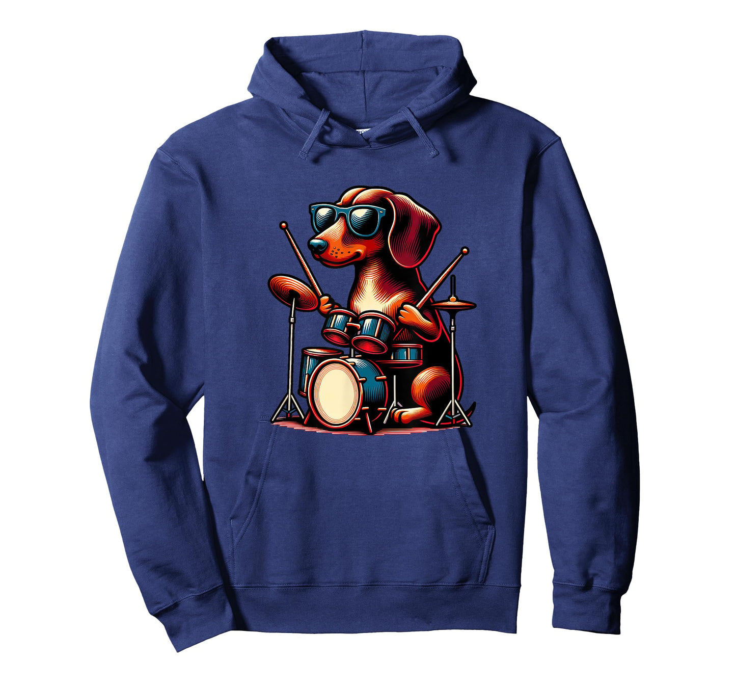Unique Dachshund Beats Drumming Dog Enthusiast Art T-Shirt