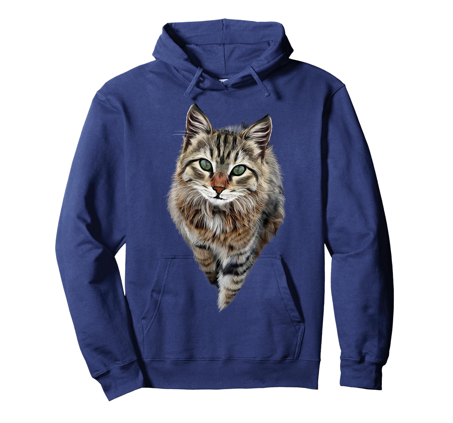 Brown Cat Green Eyes T-Shirt Cats Tee Shirt Gifts T-Shirt