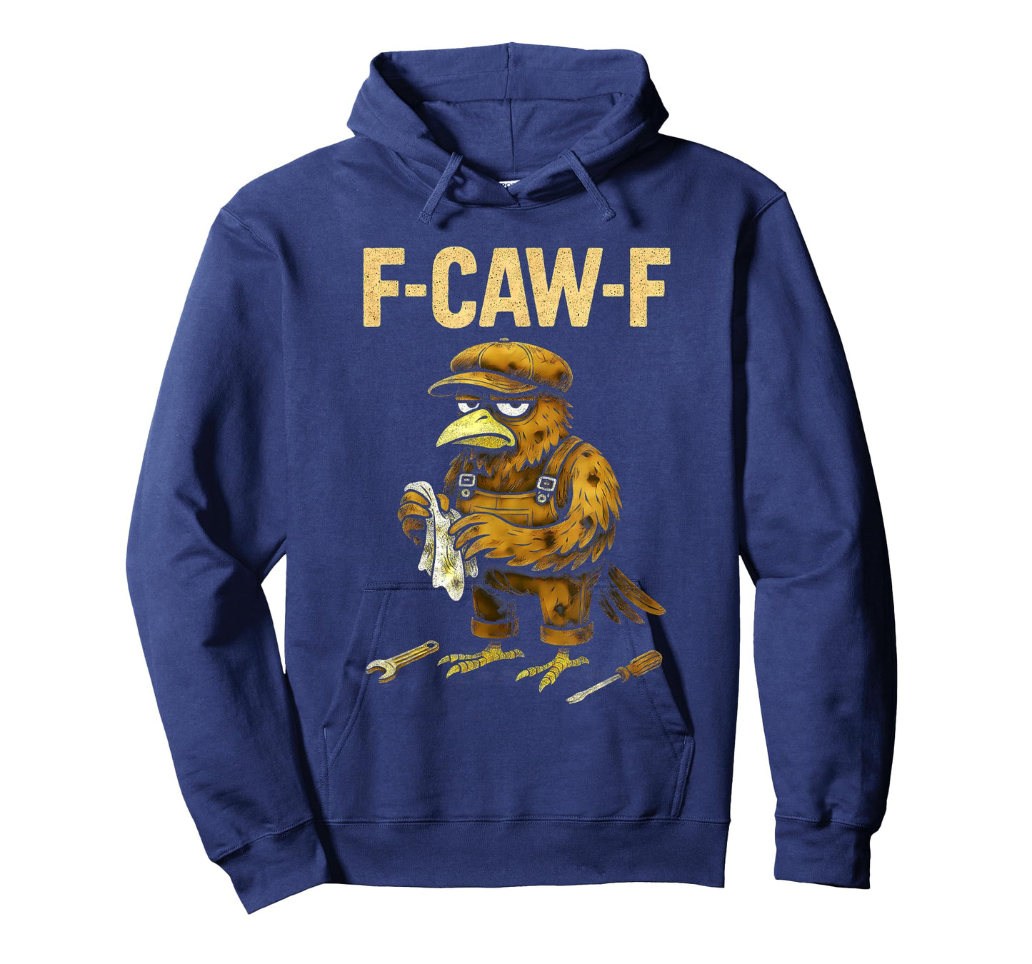 Funny Mechanic F Caw F Crow Fcawf Raven Mechanics Bird F Awk T-Shirt