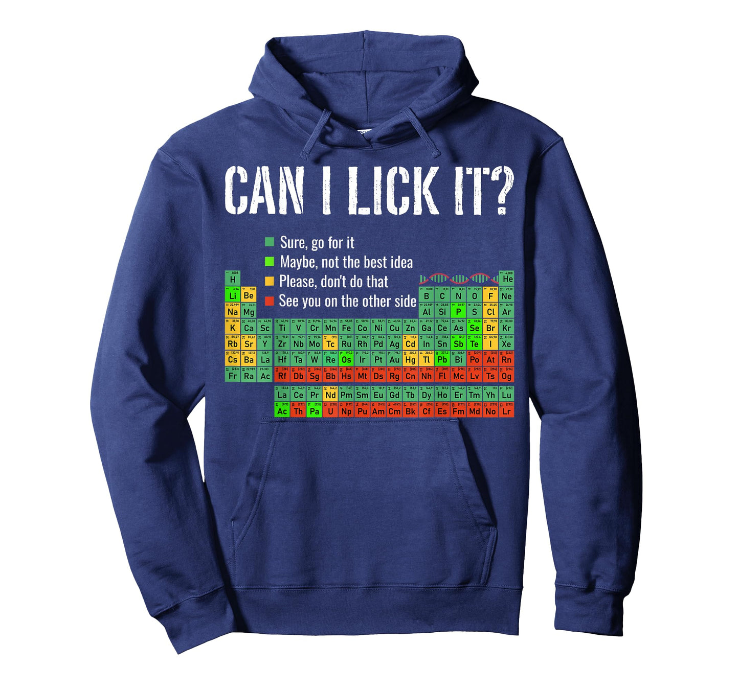 Can I Lick It Periodic Table Funny Science Teacher Student T-Shirt