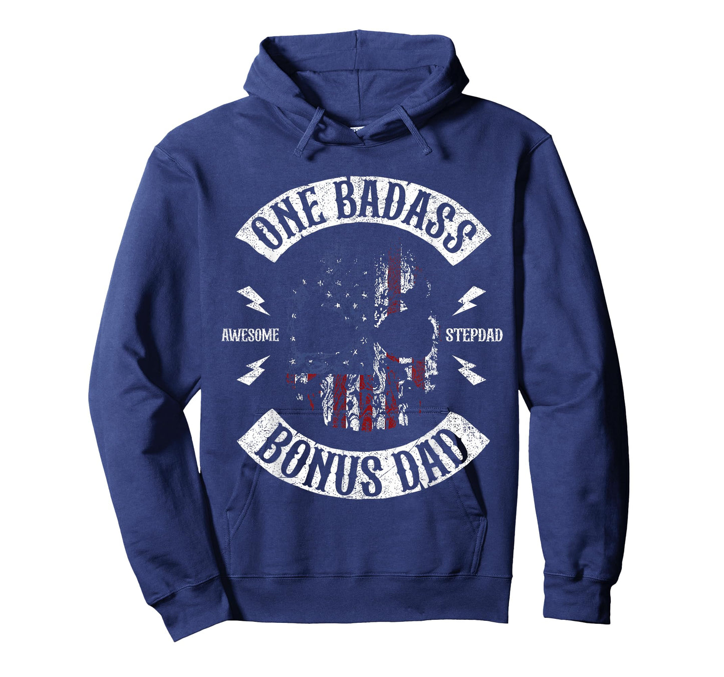 One Badass Bonus Stepdad Birthday Step Dad T-Shirt