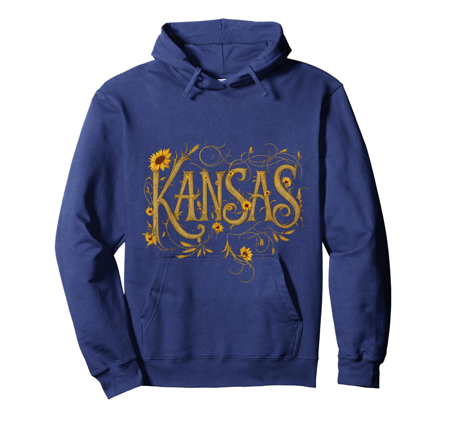 Vintage Kansas Sunflower Wheat Tshirt T-Shirt