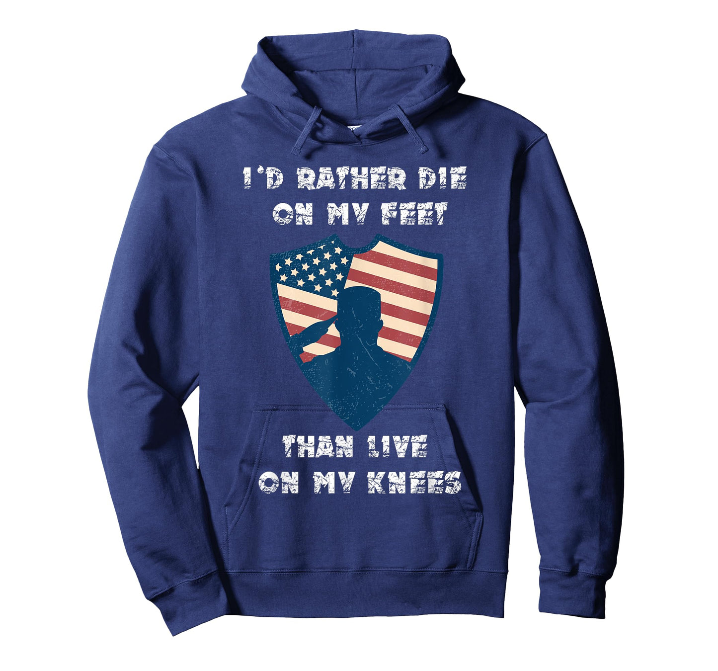 Id Rather Die On My Feet Than Live On My Knees T-Shirt