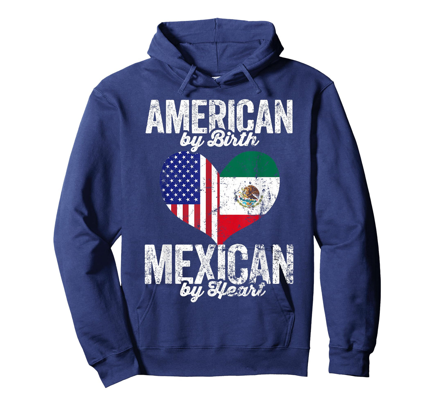 American By Birth Mexican By Heart Mexico Mexican American T-Shirt
