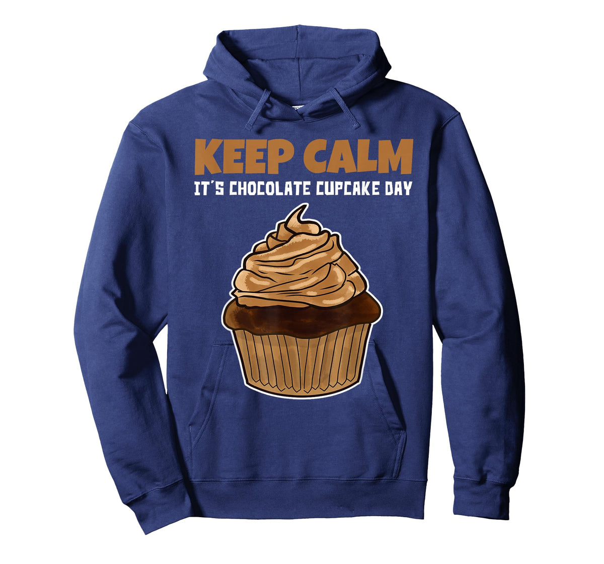 Keep Calm It's Chocolate Cupcake Day T-Shirt T-Shirt