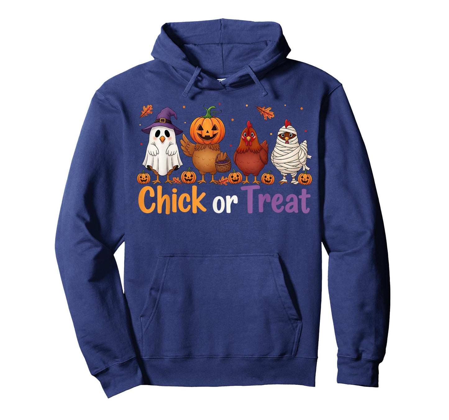 Chick Or Treat Halloween Witch Spooky Chicken Farmer T-Shirt