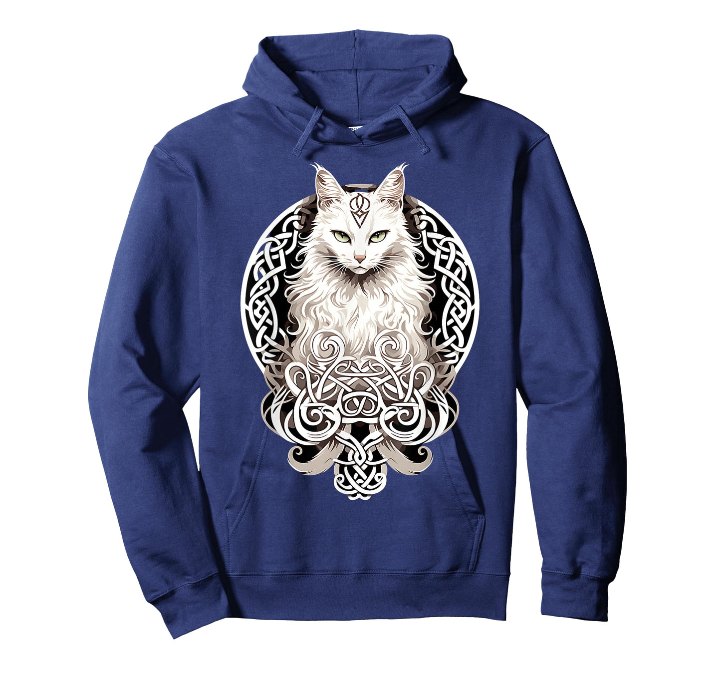 Celtic Cat Knots Wiccan Wicca Animal Pagan Witch Norse Men Women T-Shirt
