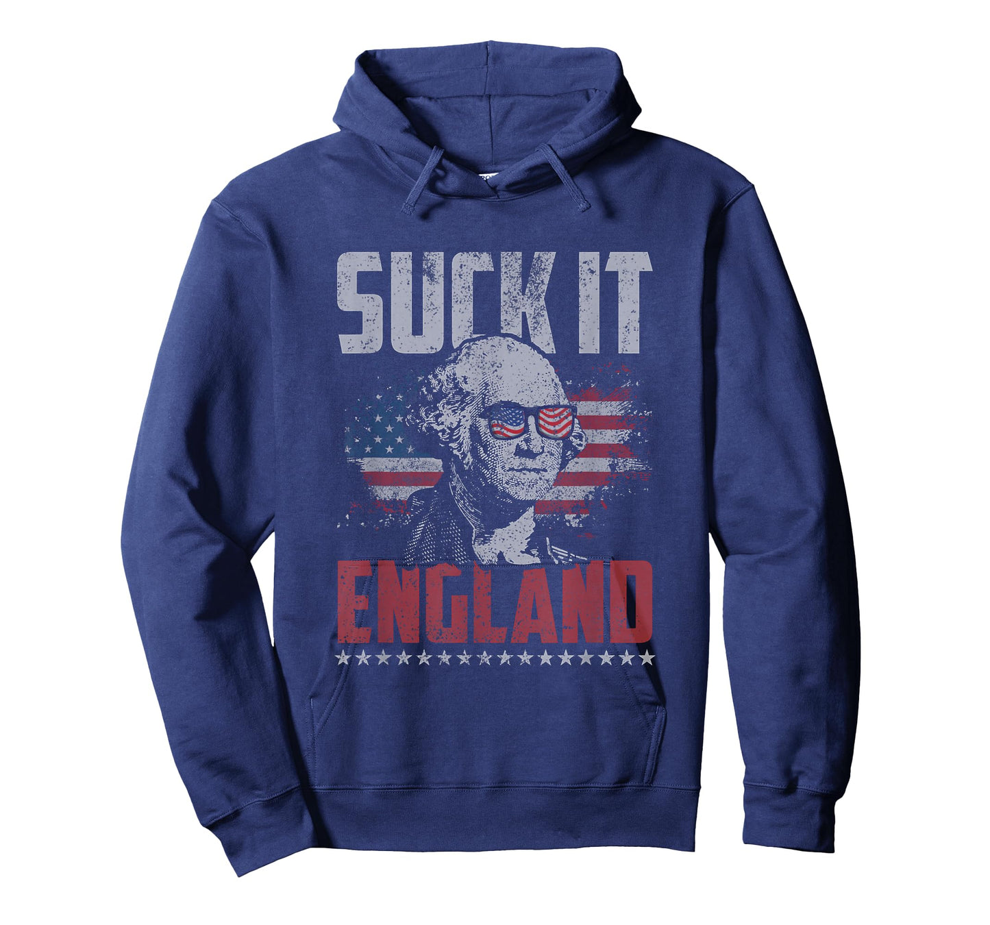 Suck It England George Washington 4th of July American Flag T-Shirt