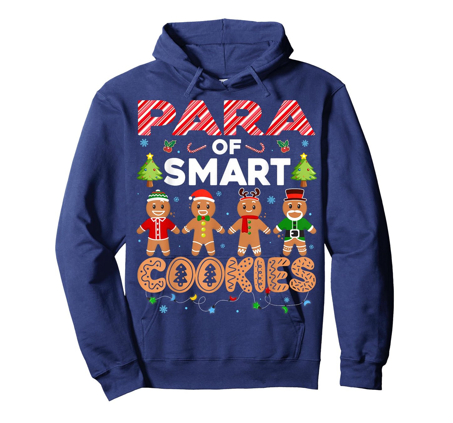 Christmas Paraprofessional Of Smart Cookies Gingerbread T-Shirt