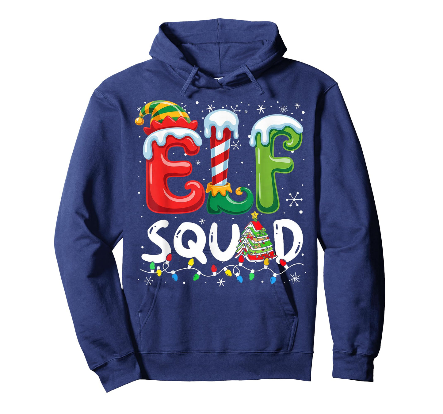 ELF Squad Funny Christmas ELF Student Teacher Men Women Kids T-Shirt