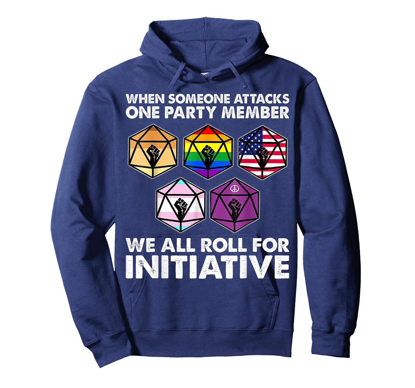 When someone attacks one party member we all roll initiative T-Shirt