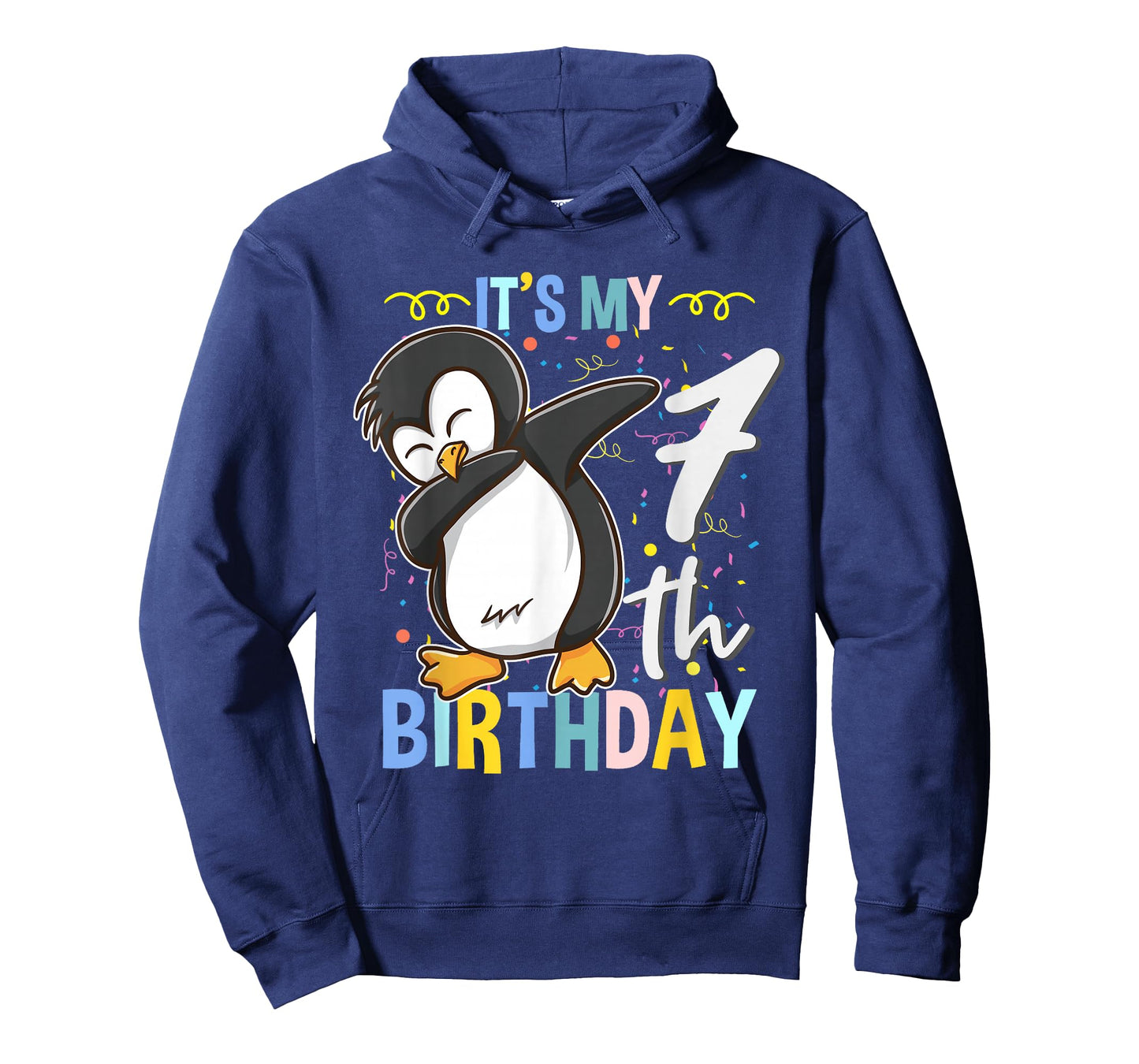 Its My 7th Birthday Dabbing Penguin T-Shirt