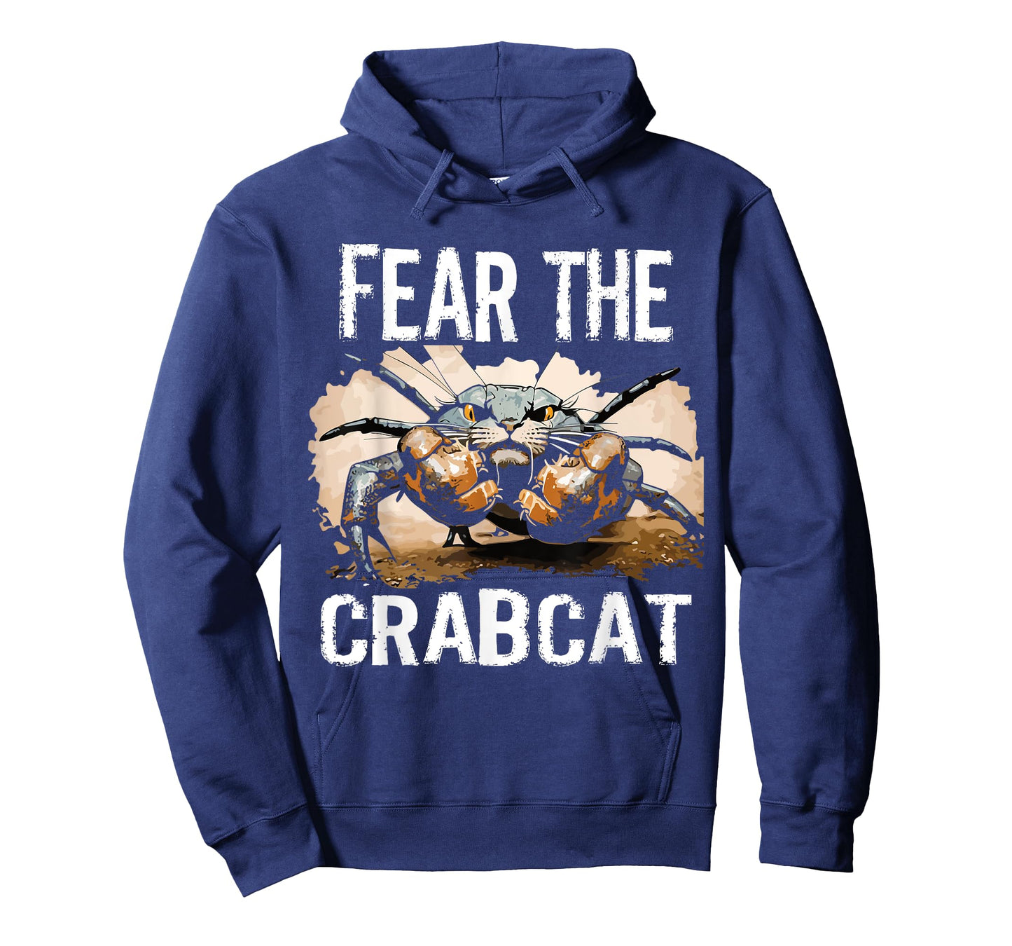 Fear the Crabcat - Funny Crab cat Cryptid Cryptozoology Men Women Kids T-Shirt