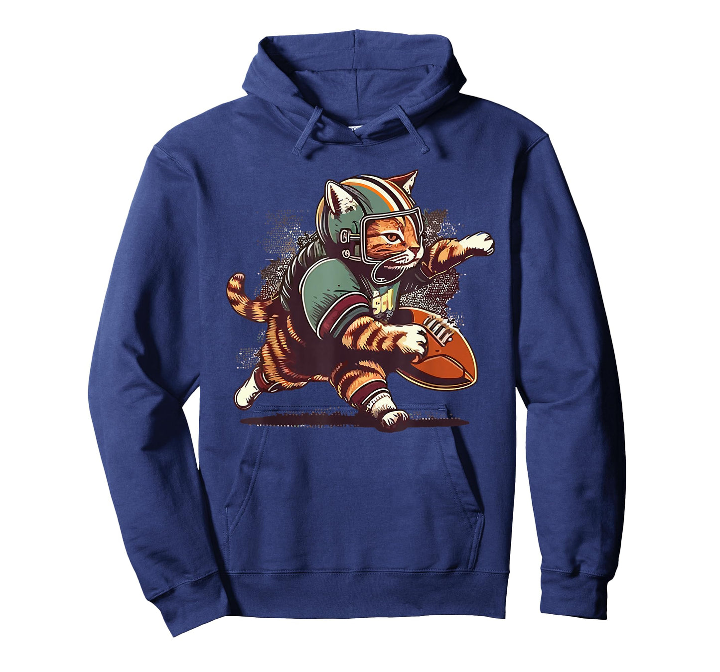 Cat Playing American Football T-Shirt