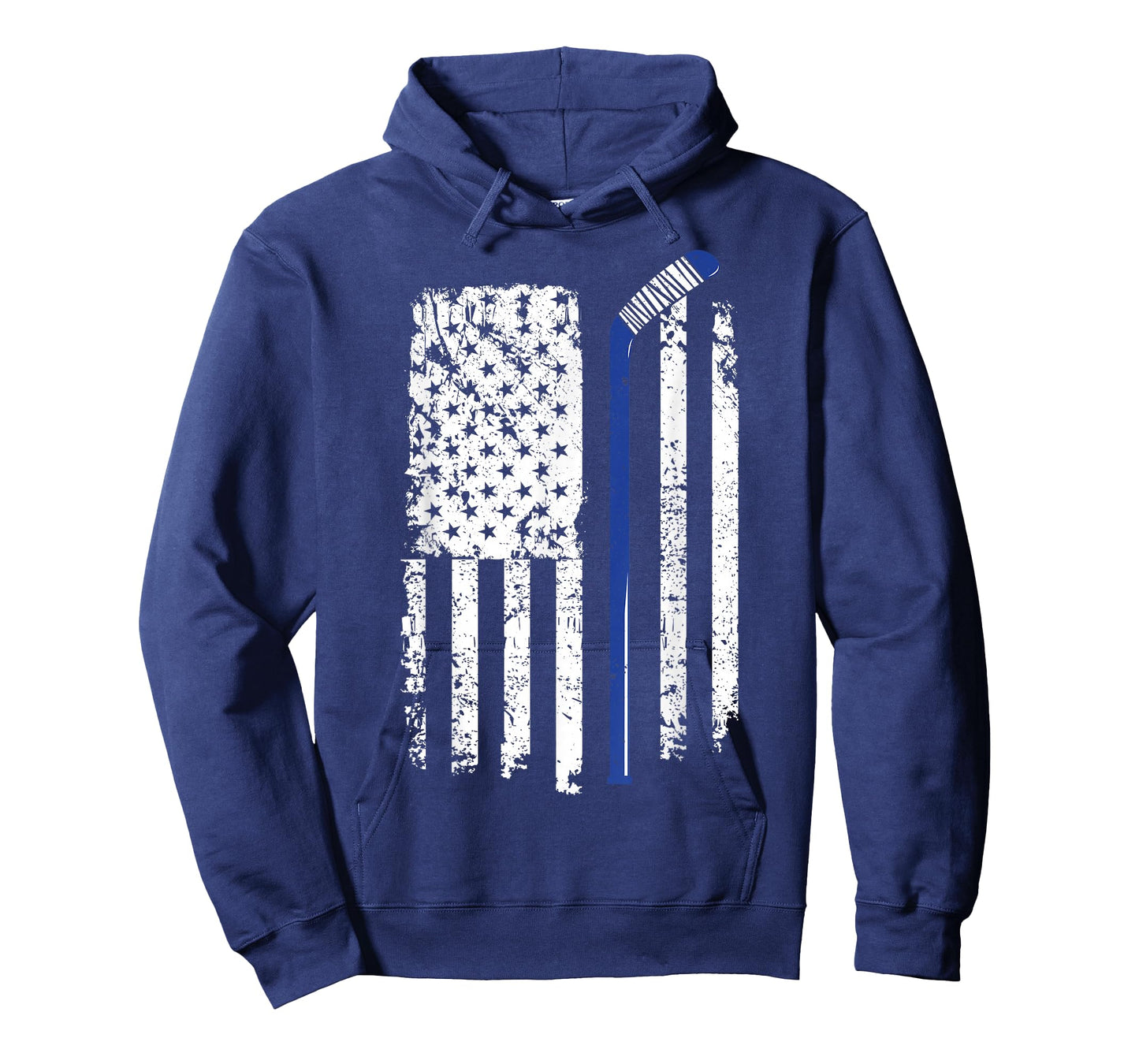 U.S. American Flag Hockey Player T-Shirt T-Shirt
