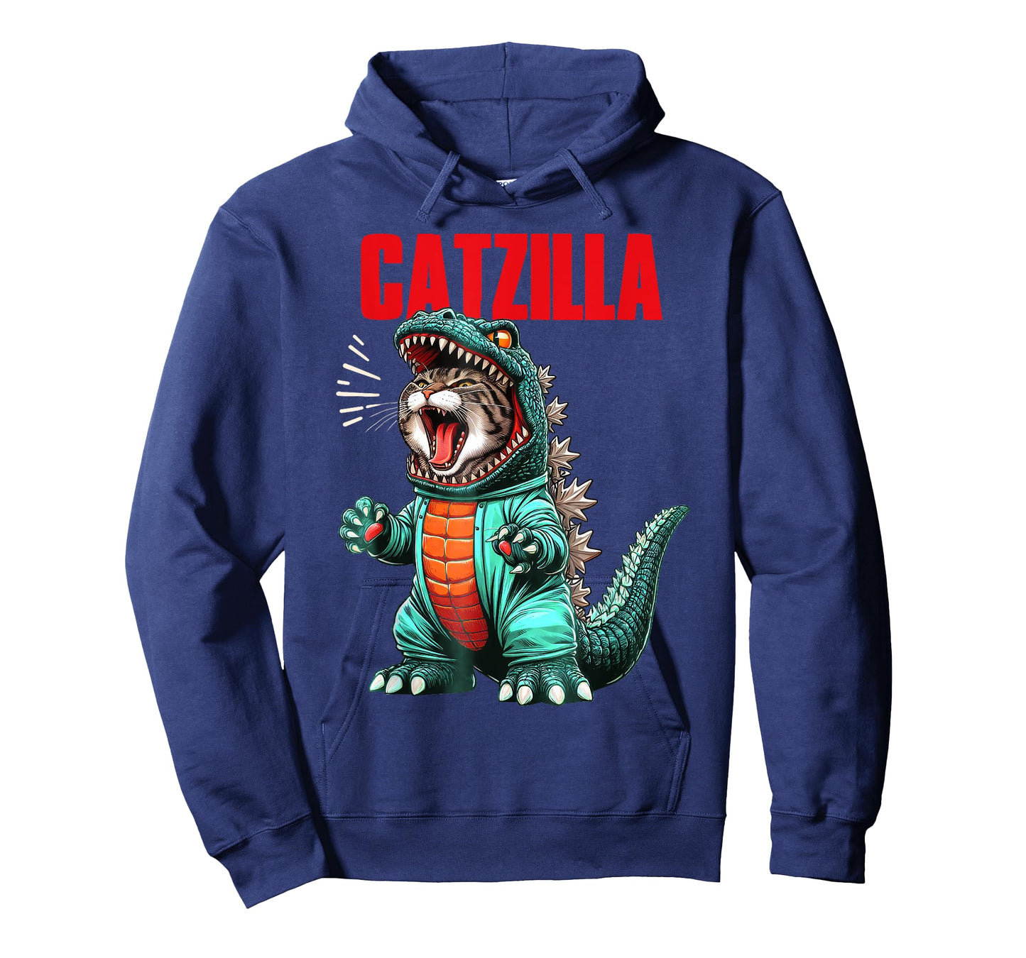 Cute Cat Kitty Catzilla For Cat Moms Cat Dads T-Shirt