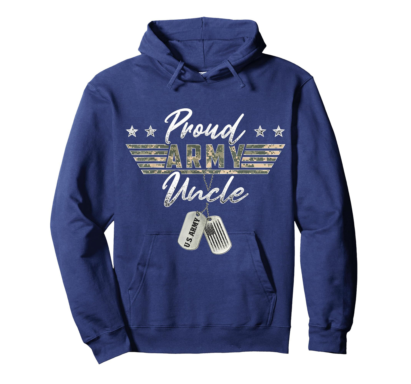 Proud Army Uncle American Veteran Military T-Shirt