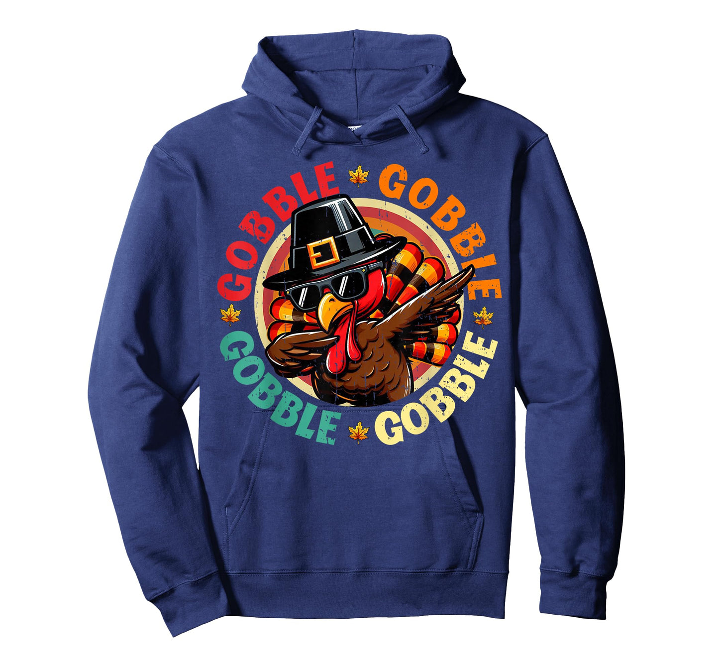 Thanksgiving Turkey Dabbing Gobble Funny Toddler Boys Kids T-Shirt