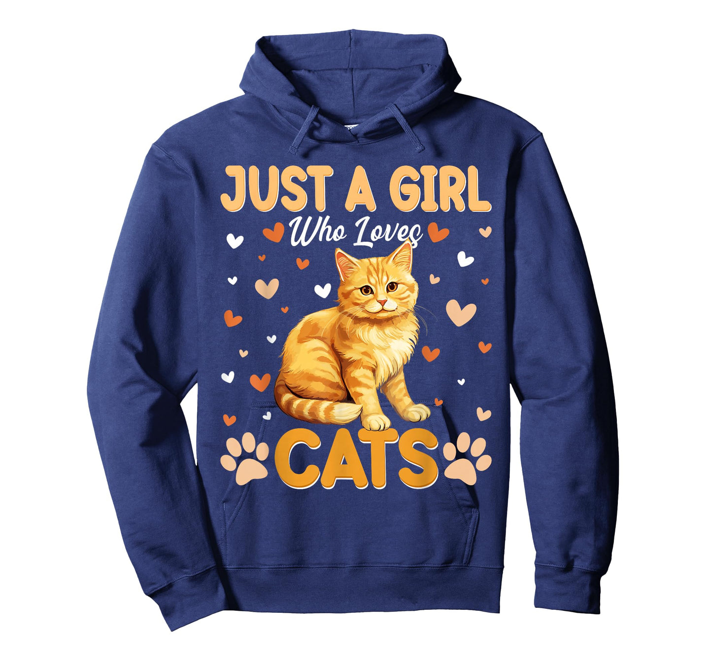 Just A Girl Who Loves Cats Women and Girls T-Shirt