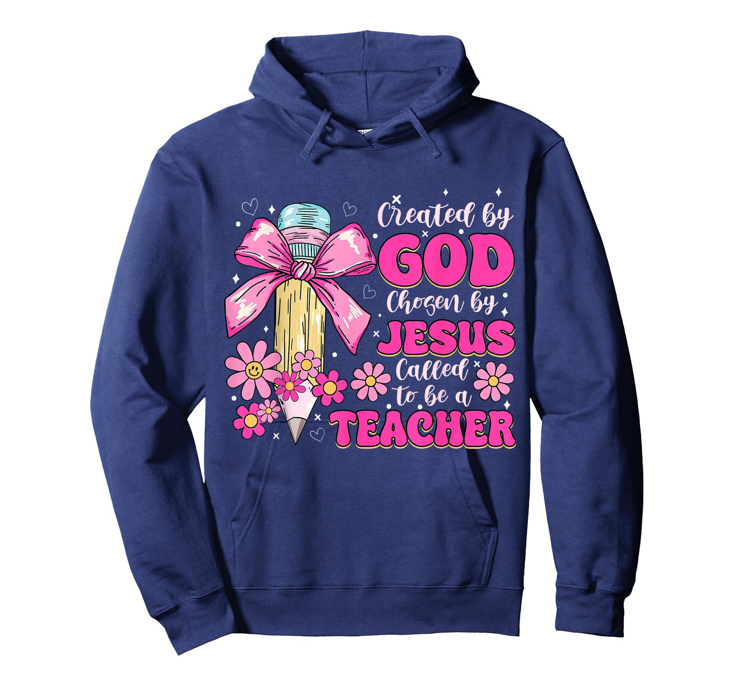 Created By God Called To Teacher - Jesus Christian Teacher T-Shirt