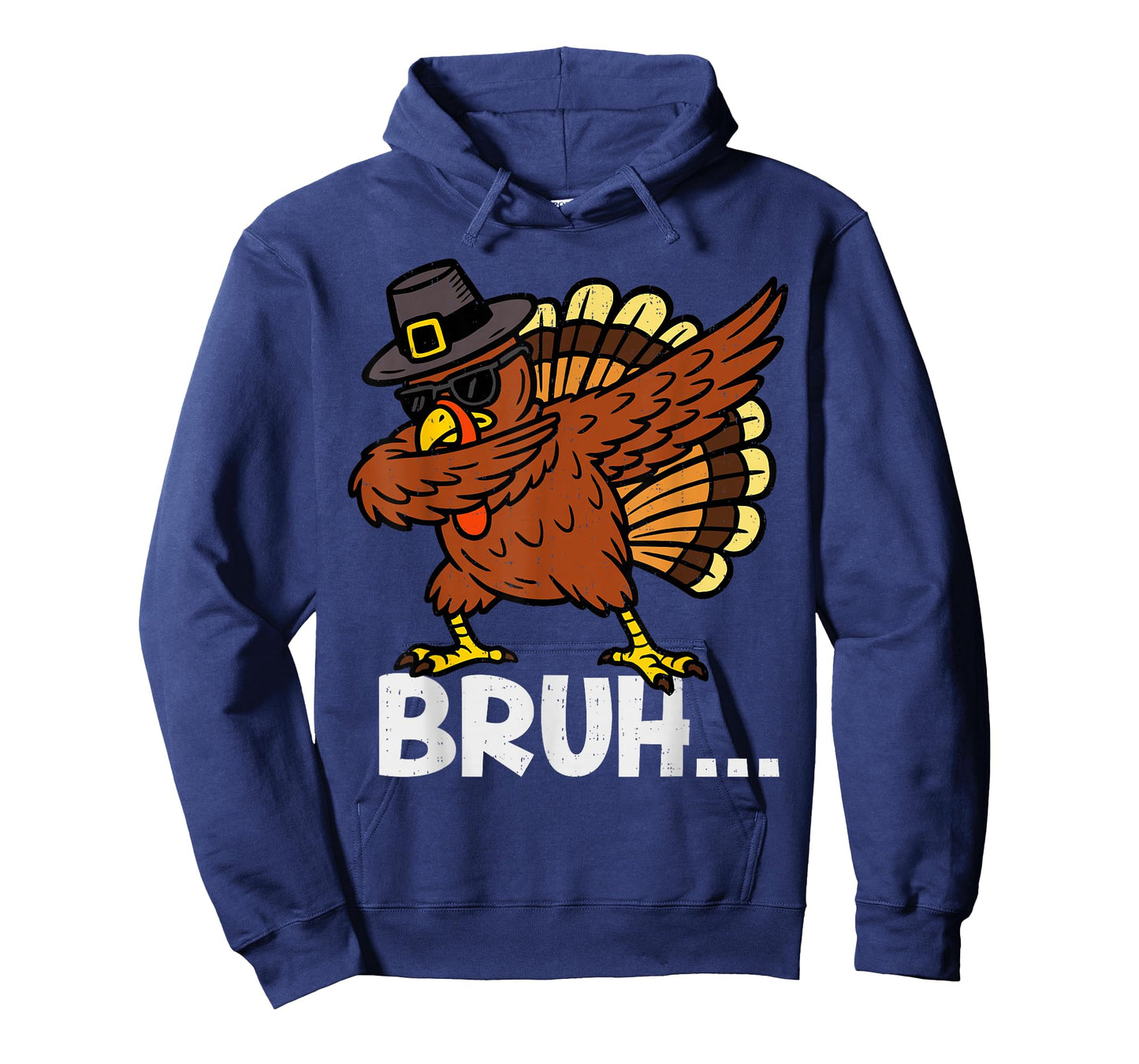 Funny Dabbing Turkey Dab Fall Thanksgiving Costume Teen Boys T-Shirt