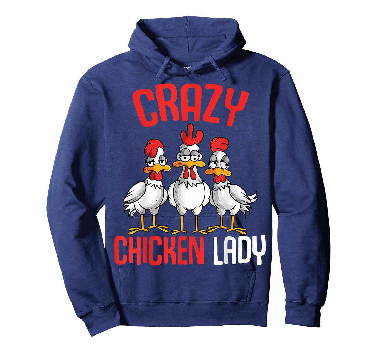 Crazy Chicken Lady Women T-Shirt