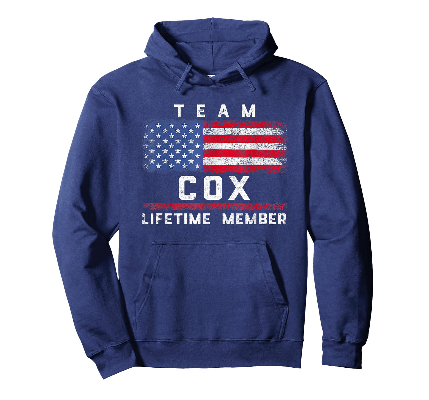 Cox Family Name - Team Cox Lifetime Member T-Shirt