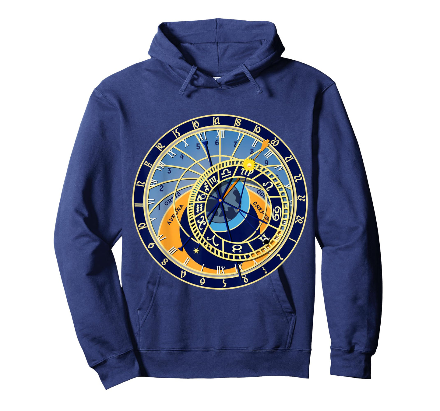 Prague Astronomical Zodiac Clock T-Shirt