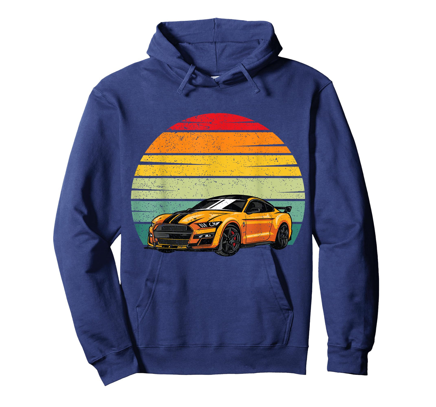 Classic Sport Car Golden Car Lover Gift Mechanic Driver Race T-Shirt