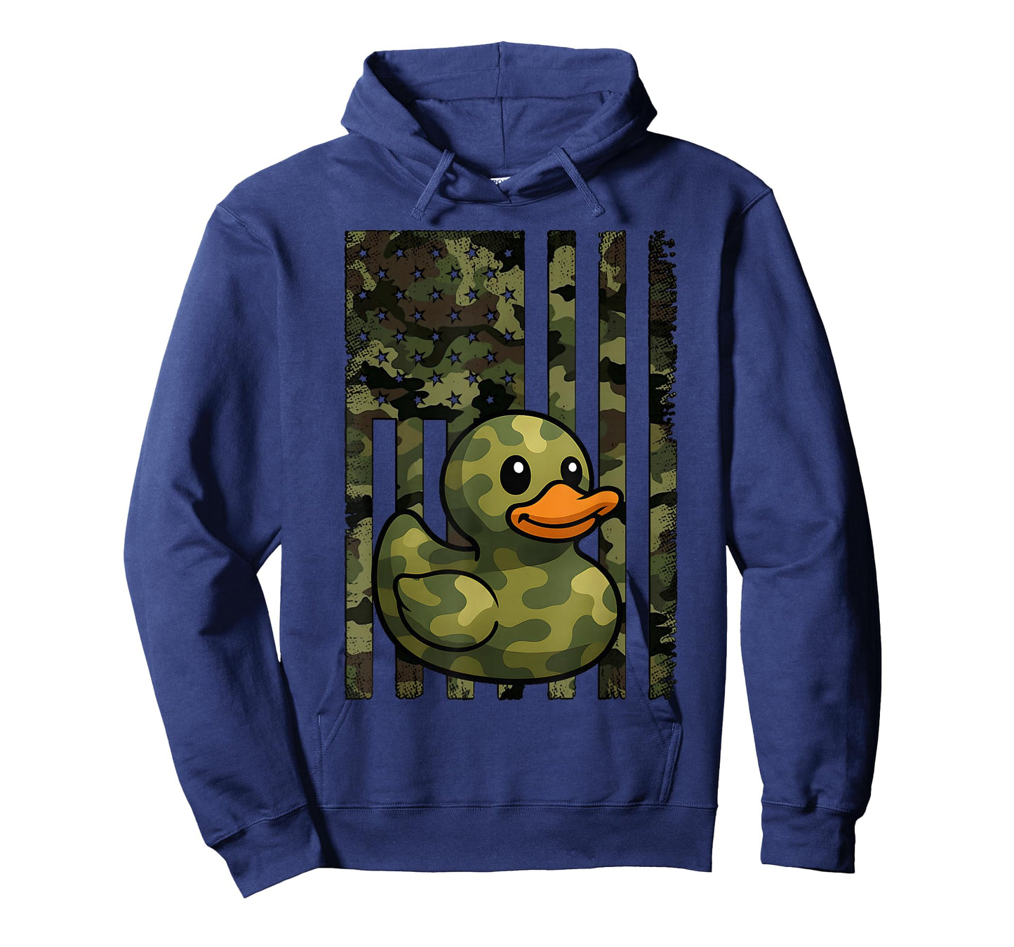 Camo Rubber Duckie American Flag Camouflage Rubber Ducky T-Shirt