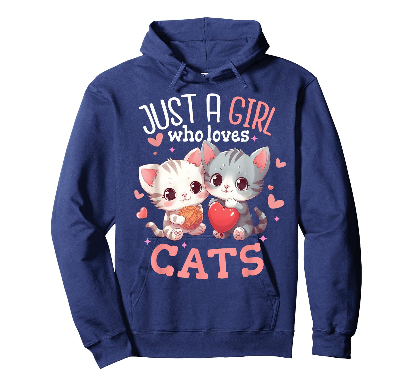 Just a Girl who Loves Cats Shirt Cute Cat Lover Gifts T-Shirt