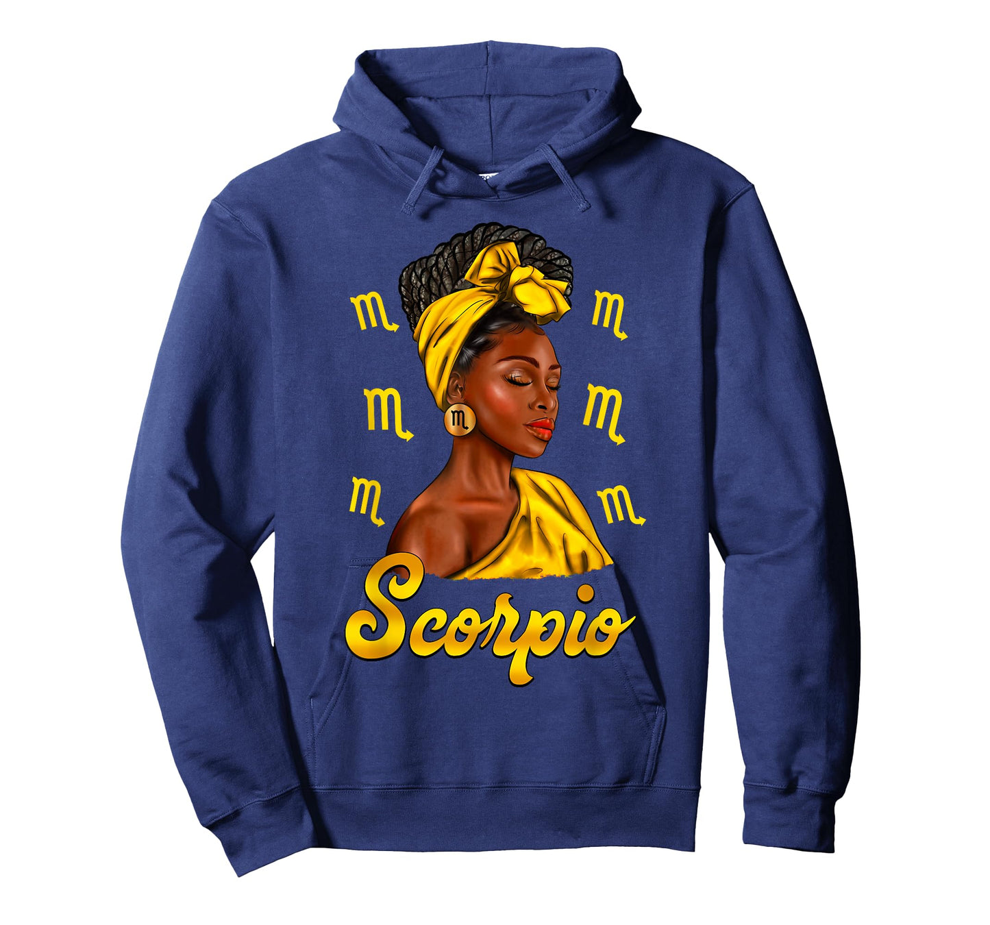 Scorpio Girl Black Woman African American Women Zodiac T-Shirt