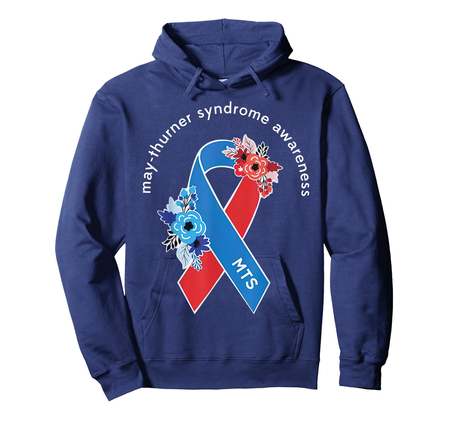 May-Thurner Syndrome Awareness May Thurner MTS Ribbon Floral T-Shirt