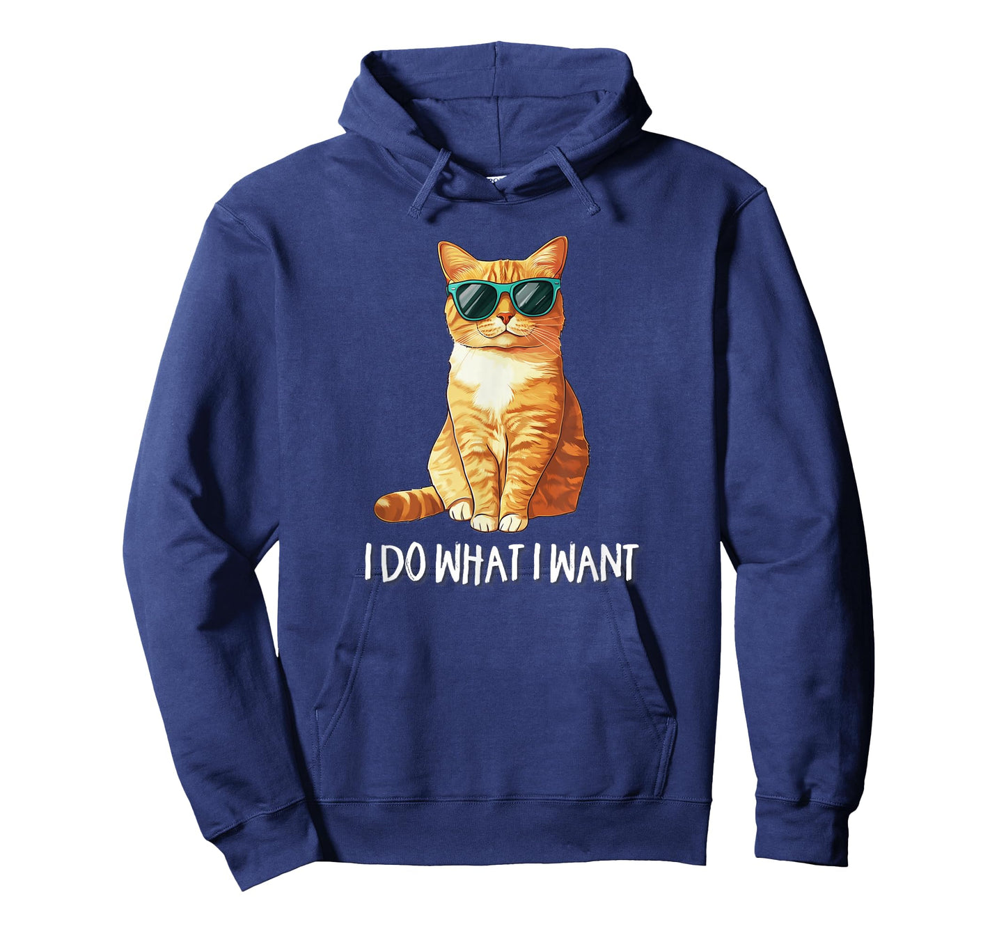 Cute Do What I Want Sunglasses Orange Tabby Cat Lover T-Shirt