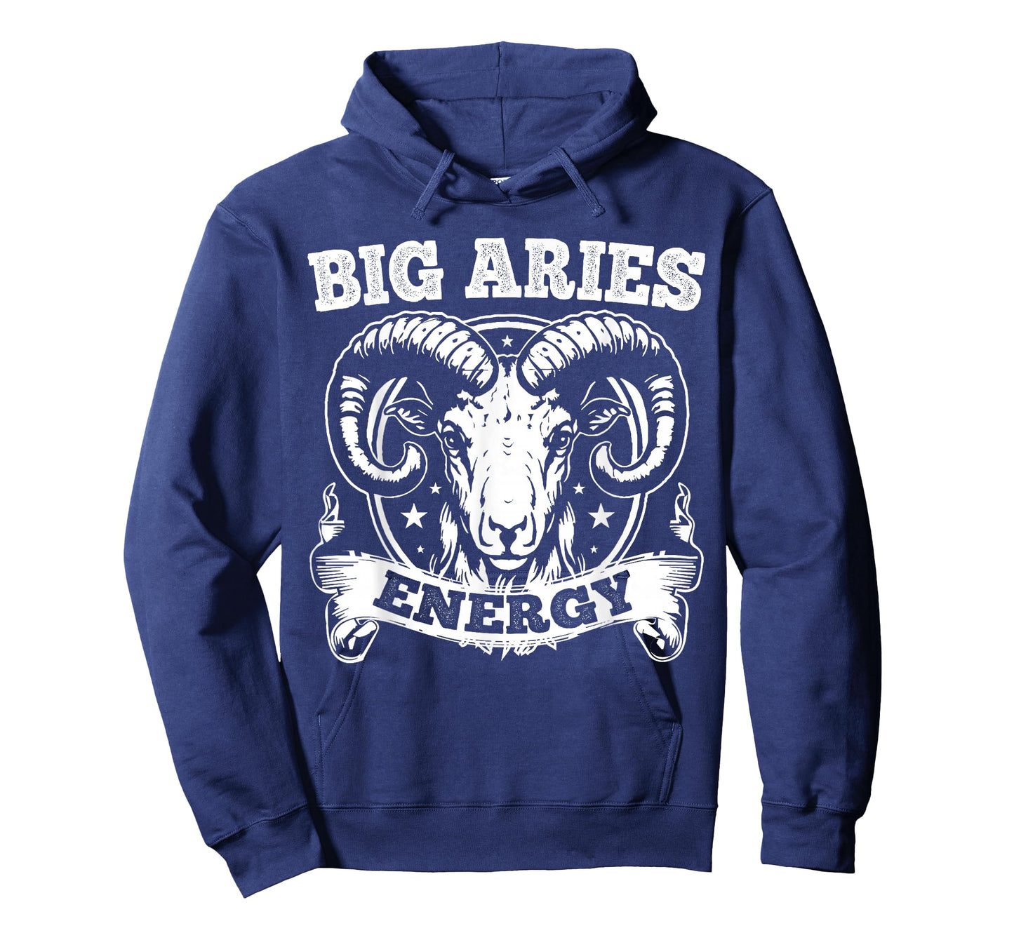Big Aries Energy Aries Zodiac Sign March April Birthday T-Shirt